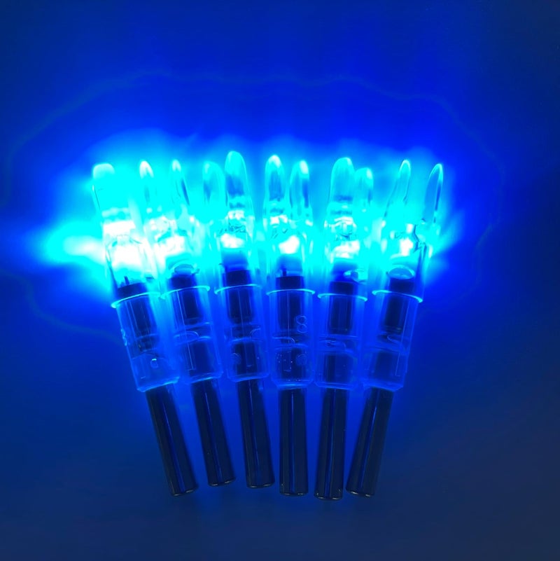 LEANPRO Store 6/12 PCS S Lighted Nocks for Arrows .244"/6.2mm Inside Diameter Lighted Arrow Nocks for Archery Hunting - Image 5